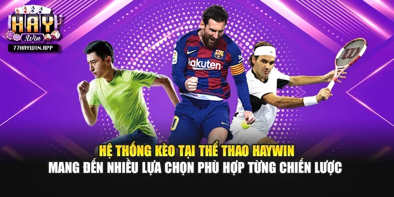 Hệ thống kèo tại thể thao Haywin mang đến nhiều lựa chọn phù hợp từng chiến lược